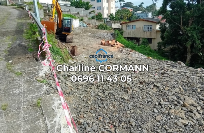 Vente Terrain 613m&sup2; Fort de france
