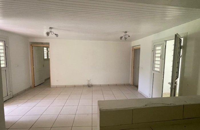 Ensemble immobilier une maison F4 avec une d&eacute;pendance F3 sur un grand terrain - AJOUPA BOUILLON