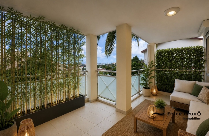 Vente Appartement 61.69m&sup2; 3 pièces Fort de france