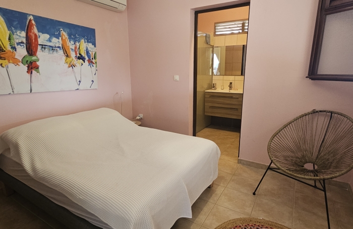 Grande maison F5 avec terrasses, piscine, vue mer et beau terrain paysag&eacute;