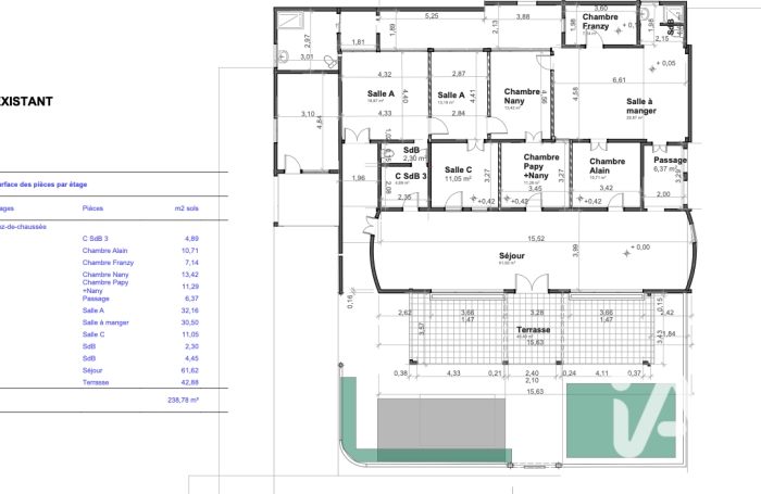 Vente Maison 195m&sup2; 9 pièces Schoelcher