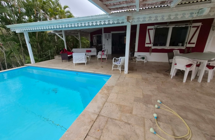 Maginifique vue mer, villa F4, piscine, atelier, bungalow, garage