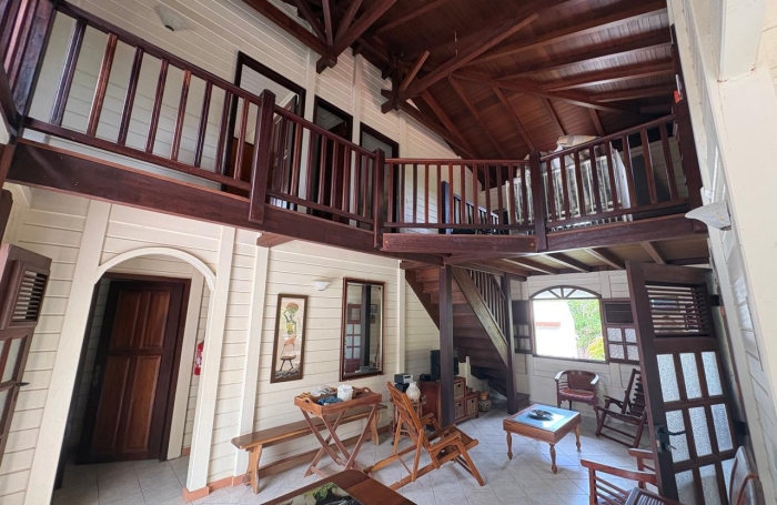 Charmante maison en bois avec terrasse, jardin privatif et aper&ccedil;u mer - ANSES D'ARLET / PETITE ANSE