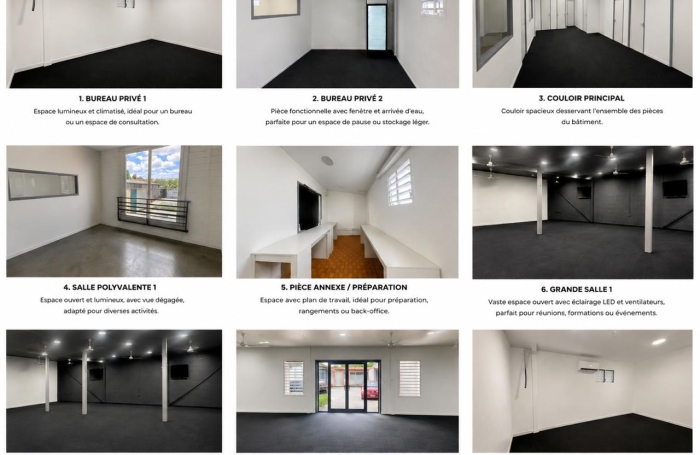 Location Local commercial 300m&sup2; Ducos