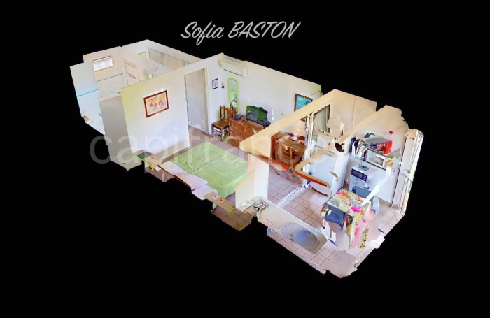 Vente Appartement 21m&sup2; 1 pièce Les Trois Ilets