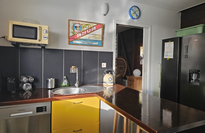 Villa avec vue mer, piscine et fort potentiel locatif   Les Anses-d'Arlet