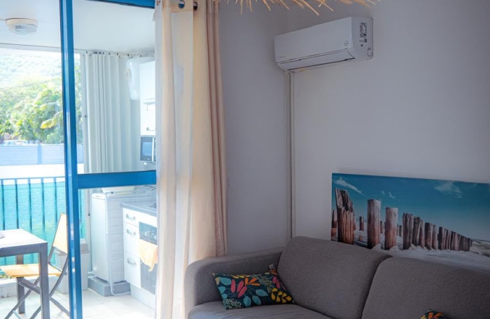 Studio vue mer et Rocher du Diamant, &agrave; 50m de la plage