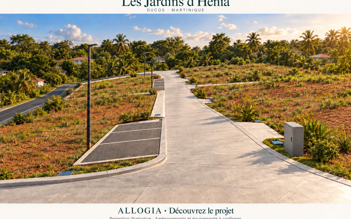 Ducos &mdash; Les Jardins d&rsquo;Henia : dix terrains pour votre maison