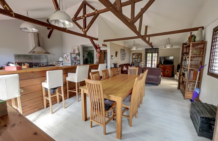 MAISON F6+STUDIO+PISCINE SUR 700m2