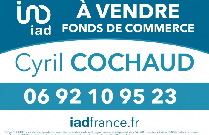 Vente Fonds de commerce 90m&sup2; Saint Denis
