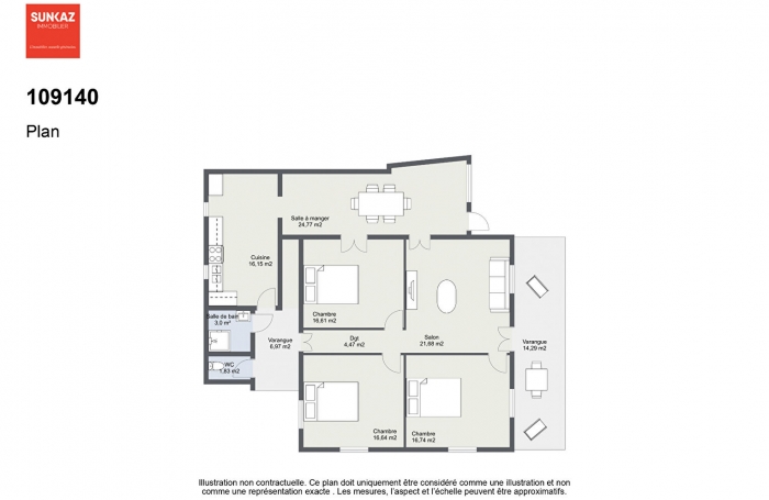 Vente Maison 121.89m² 4 pièces Saint-Pierre