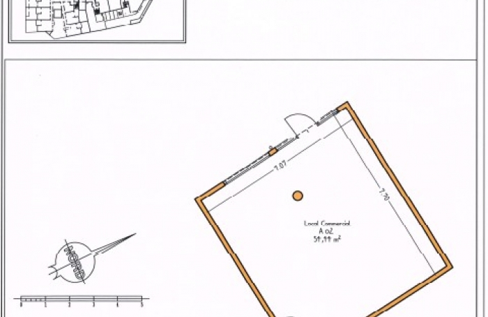 Vente Local commercial 54.44m² Sainte Clotilde