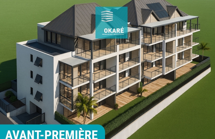 Vente Appartement 63m&sup2; 3 pi&egrave;ces Saint Gilles les Bains