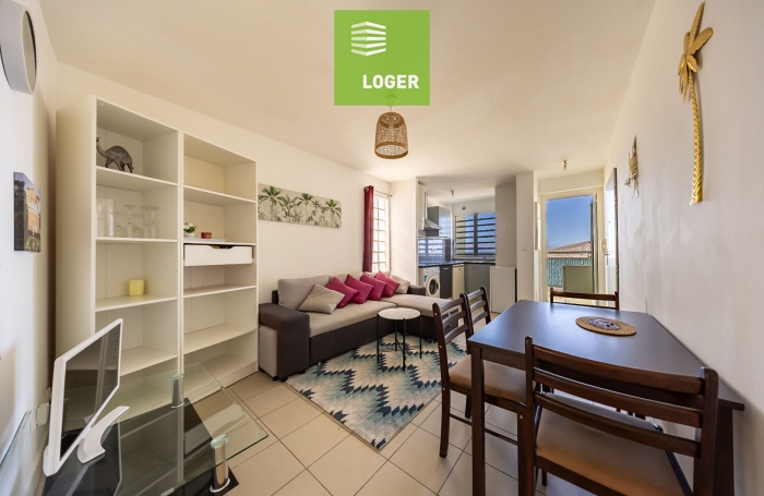 Location Appartement 32m&sup2; 2 pi&egrave;ces Saint Joseph