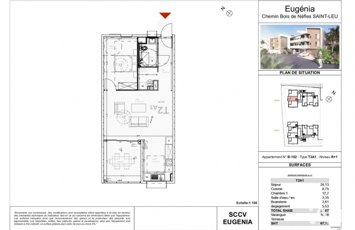 Vente Appartement 97424