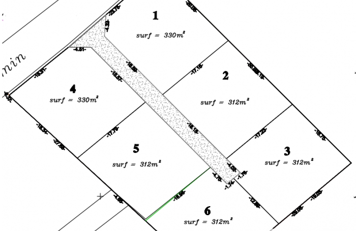 Vente Terrain 330m&sup2; Ravine des Cabris