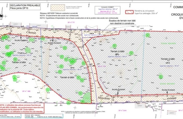 Vente Terrain 442m&sup2; Saint Paul
