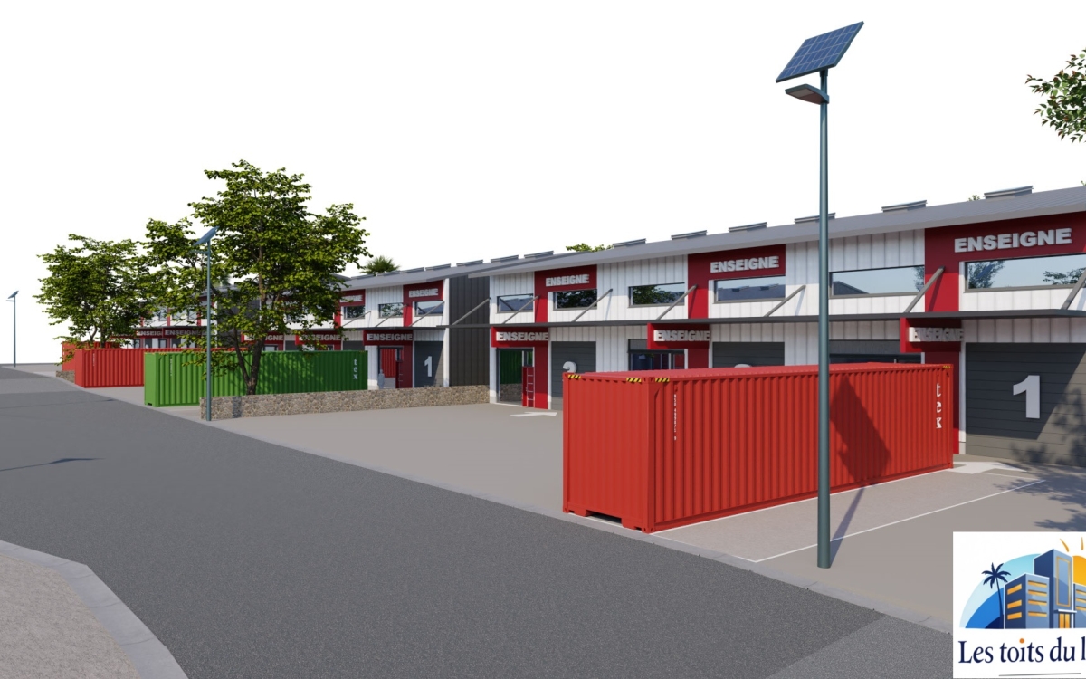 Cellules logistiques et artisanales Sainte-Marie (La Mare)