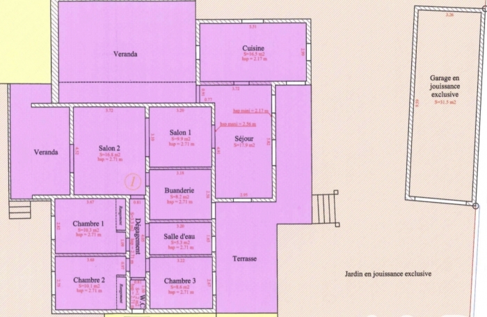 Vente Maison 221m&sup2; 16 pièces Bois de Nefles St Paul