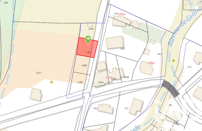 Vente Terrain 97480