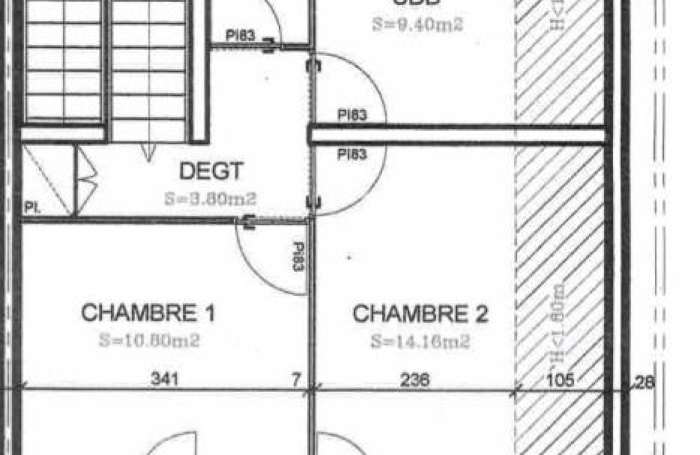Vente Maison 81m&sup2; 3 pièces Plaine des Palmistes