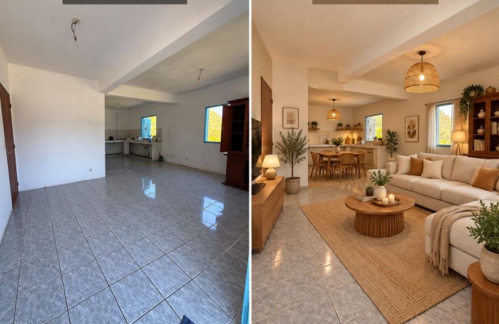 Vente Maison 101m&sup2; 4 pièces Cilaos