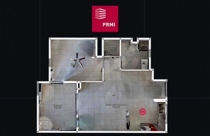 Vente Appartement 47.26m&sup2; 2 pi&egrave;ces Saint-Pierre