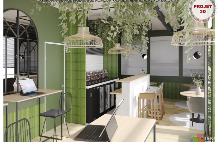 Location Local commercial 53m&sup2; 2 pièces Saint Denis