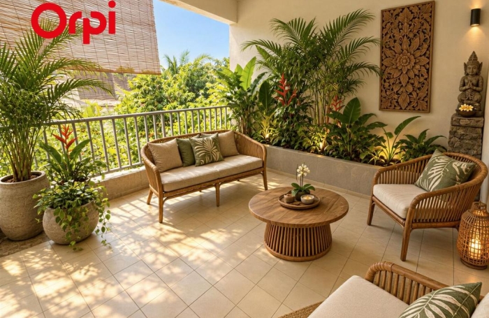 Vente Appartement 61m&sup2; 3 pièces Saint-Pierre