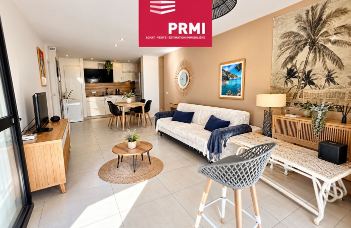 Vente Appartement 44.6m&sup2; 2 pi&egrave;ces Saint Gilles les Bains