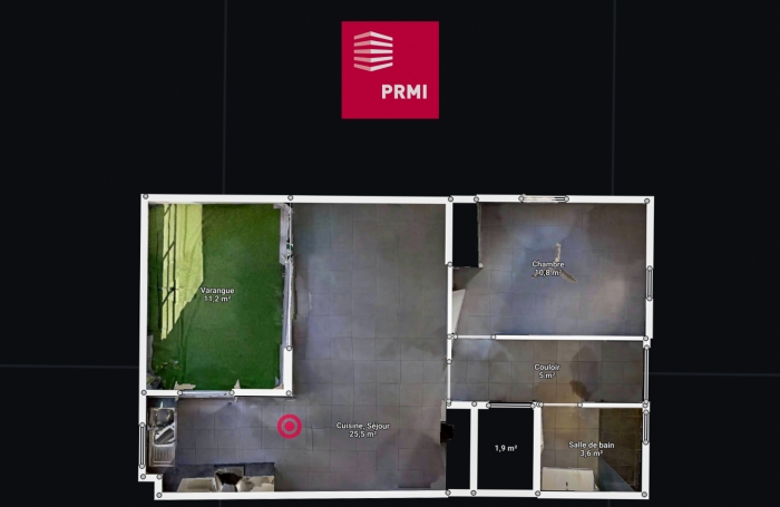 Vente Appartement 45.2m&sup2; 2 pi&egrave;ces Saint Paul